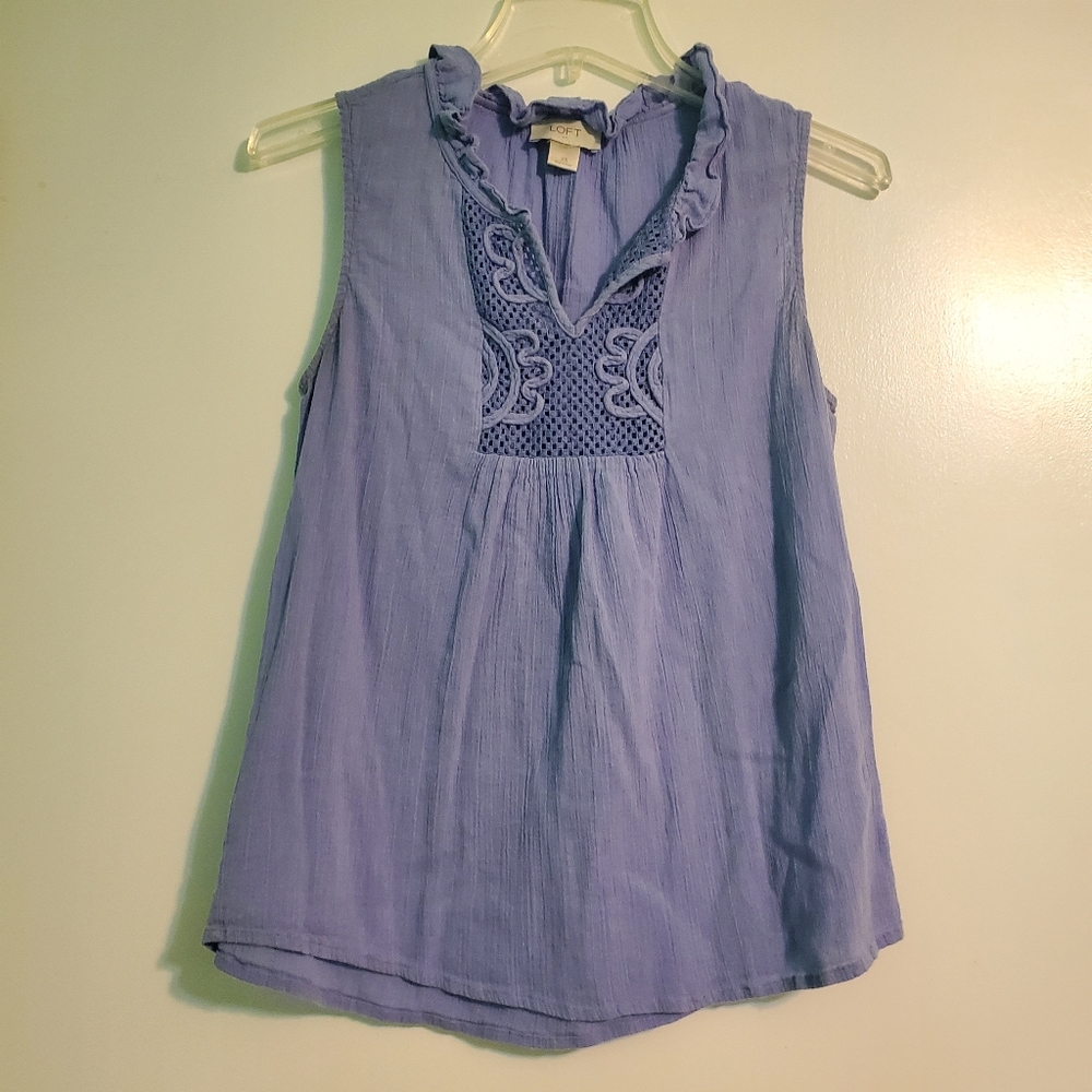 Loft Lilac Tank Top